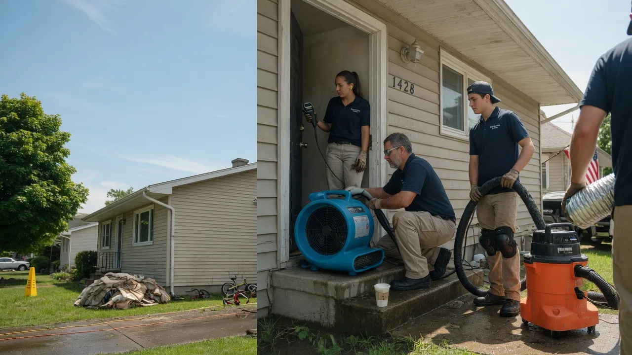 Water Damage Restoration in Ridge Farm, IL near me